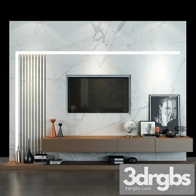 Cabinet furniture 084 3D Model Free