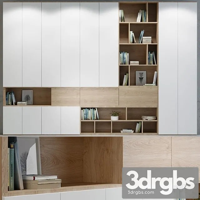Cabinet - rack 03 3D Model Free