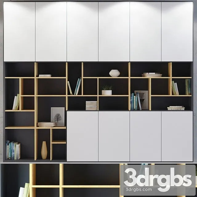 Cabinet - rack 05 3D Model Free