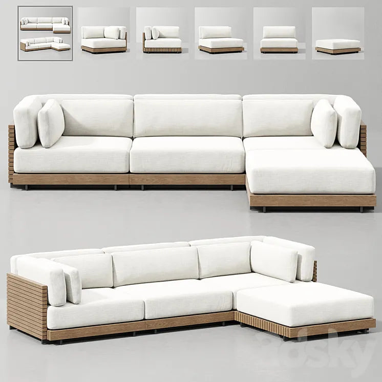 CAICOS MODULAR SOFA_5 3DSMAX Model