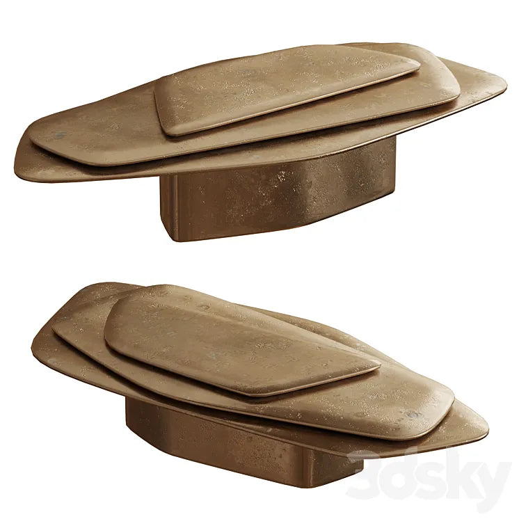 Calanque Three Coffee table 3DSMAX Model