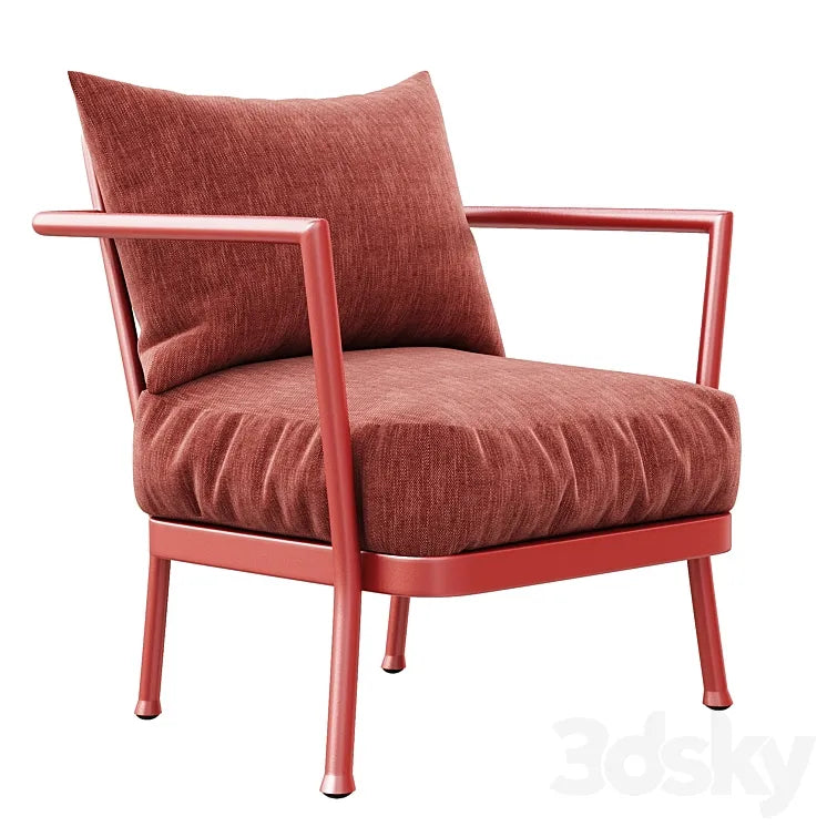 CAMARGUE Garden armchair By Flexform 3DSMAX Model
