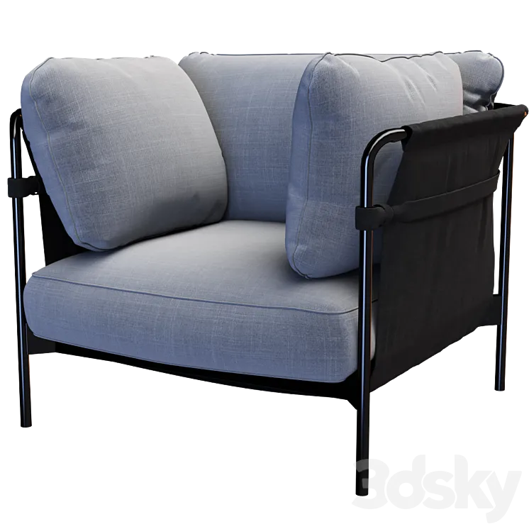 Can Armchair by Hay 3DSMAX Model