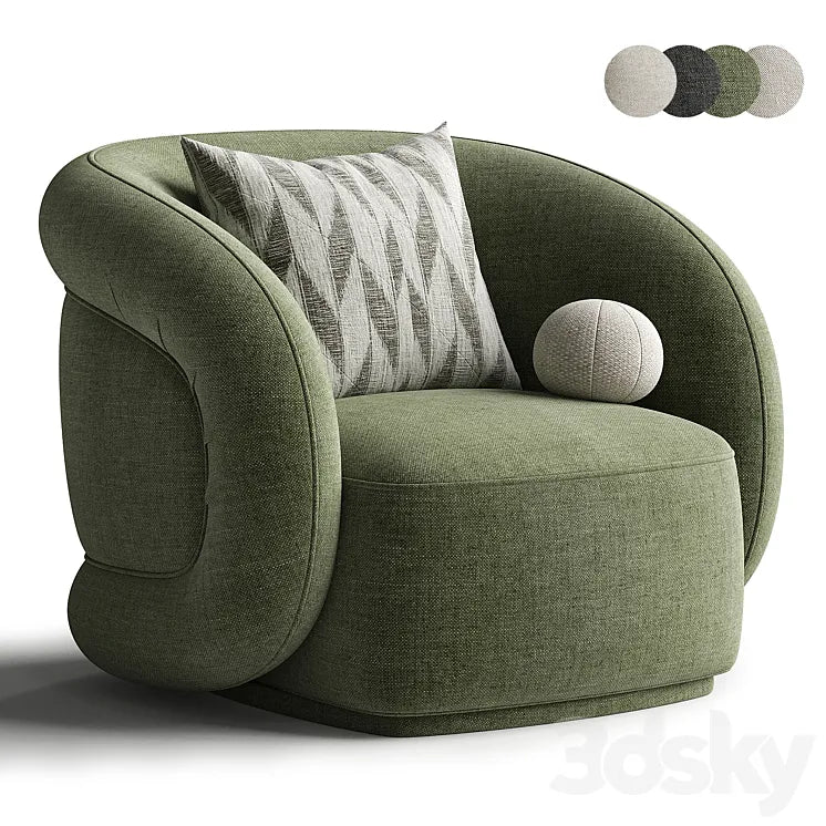 Canapea Moderna Molarka Arimchair 3DSMAX Model