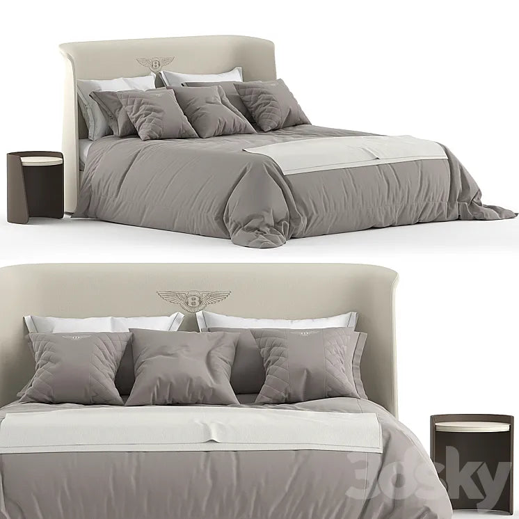 Canterbury Bentley bed 3DSMAX Model