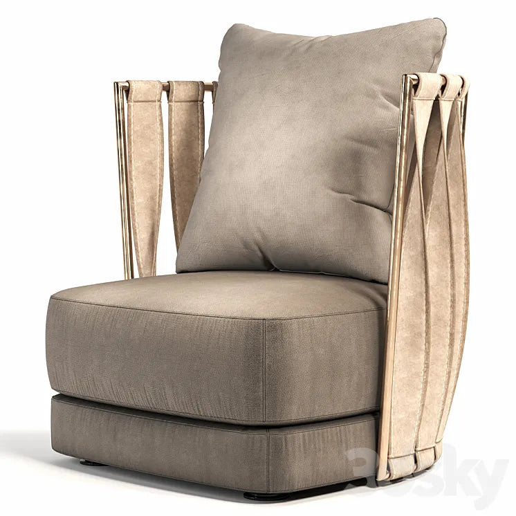 Cantori Twist ArmChair 3DSMAX Model
