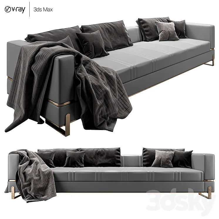 Capital Collection Grand Sofa 3p 3DSMAX Model