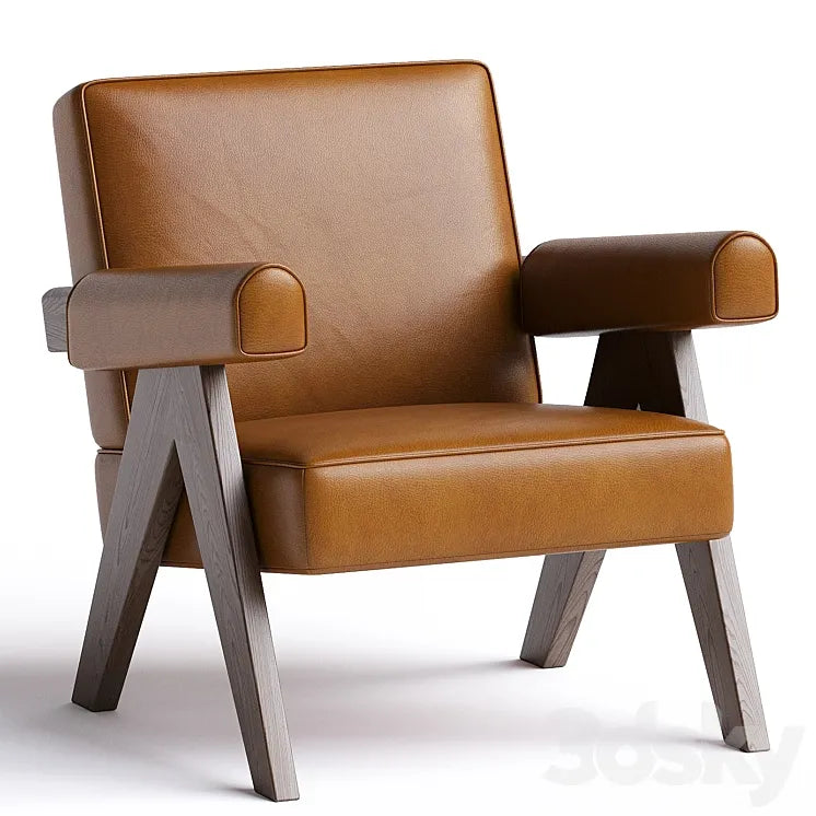 CAPITOL COMPLEX | Armchair by Cassina 3DSMAX Model
