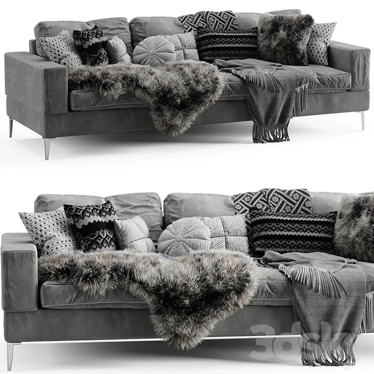 Capri sofa 3DSMAX Model