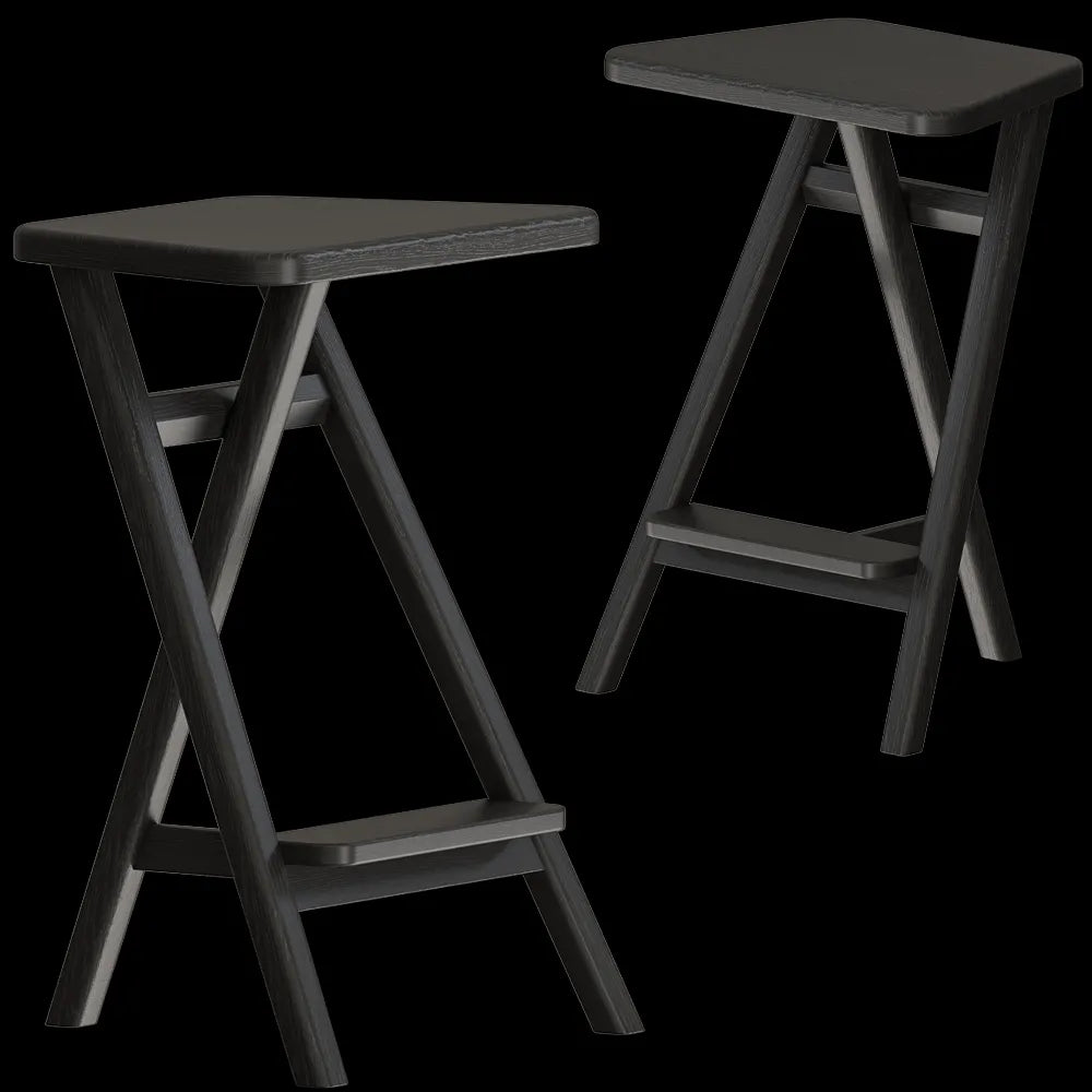 Carel Woodworks - Bar stool Venom 3ds Max
