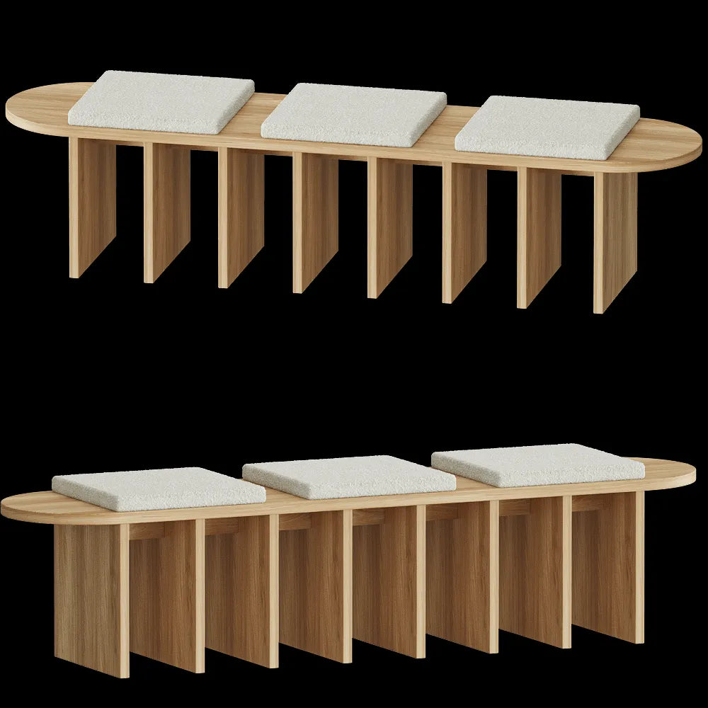 Carel Woodworks - Bench Onix 3ds Max