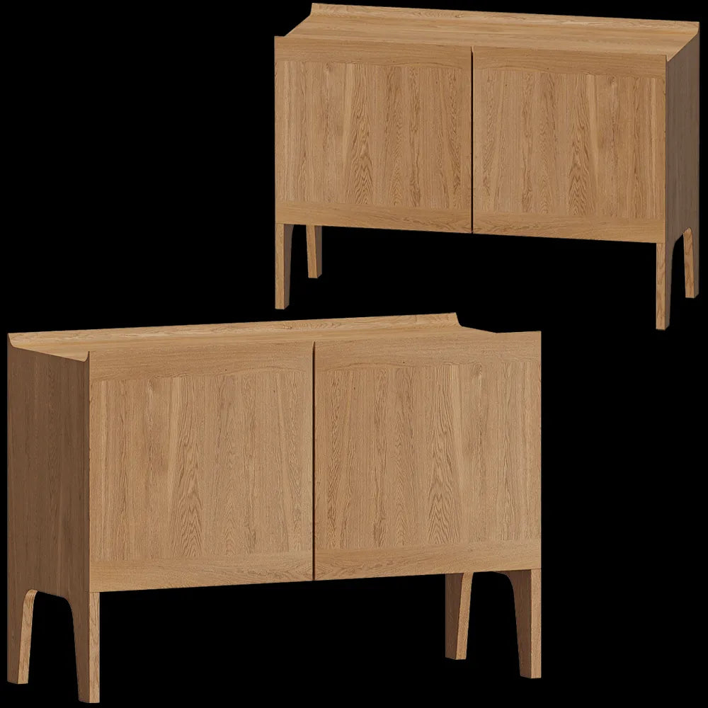Carel Woodworks - Chest of drawers Heron Credenza 3ds Max