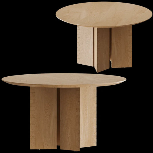Carel Woodworks - Coffee table Angus 700 3ds Max