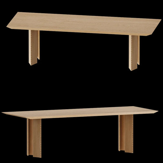 Carel Woodworks - Table Angus 8 seater 3ds Max