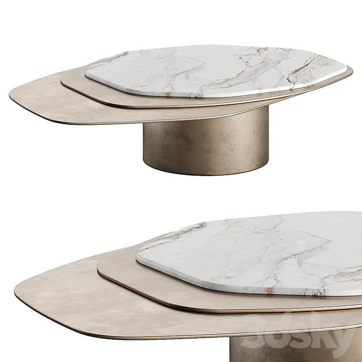 Carlycollective Epicure VII Coffee Table 3DSMAX Model