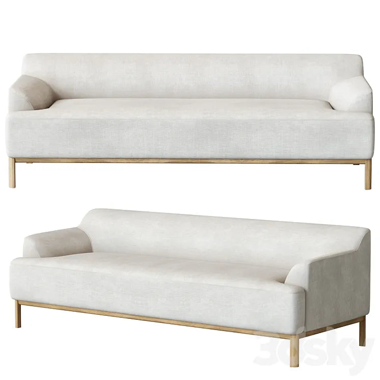 Caro Sofa 3 seater 3DSMAX Model