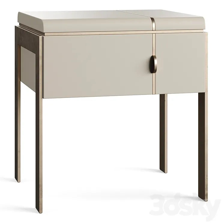 Carpanese Home ALTHEA N Bedside Table 3DSMAX Model