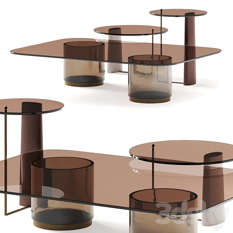 Carpanese Home Imperial Rialto Coffee Table 3DSMAX Model