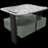 Carpanese home - Nightstand Trio N 3ds Max