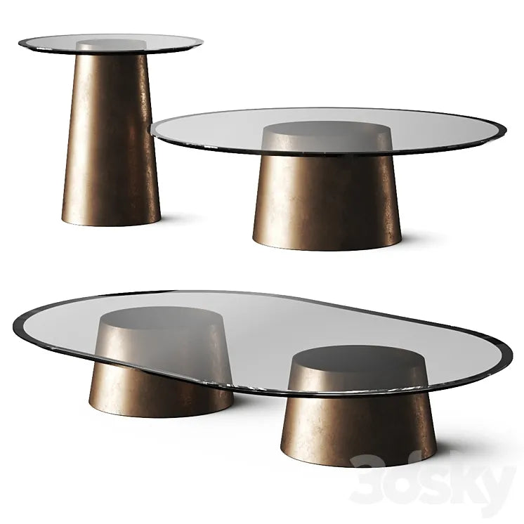 Casa +39 Encore Italia Tholos Coffee Tables 3DSMAX Model