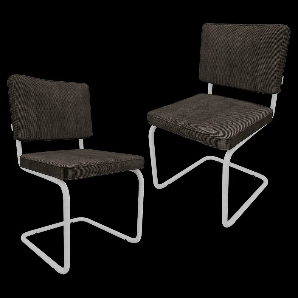 CasaDesús - Chair Ridge Rib brushed grey 3ds Max