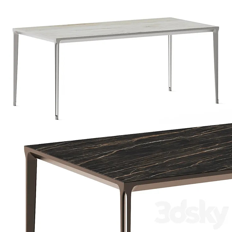 Cattelan Italia Boulevard Ceramic Dining Table 3DSMAX Model