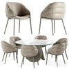 Cattelan Italia Maxim table Camilla chair set 3DSMAX Model