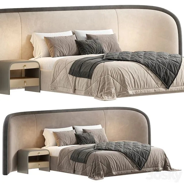 Cazarina Ferrol Bed 3dsMax Model