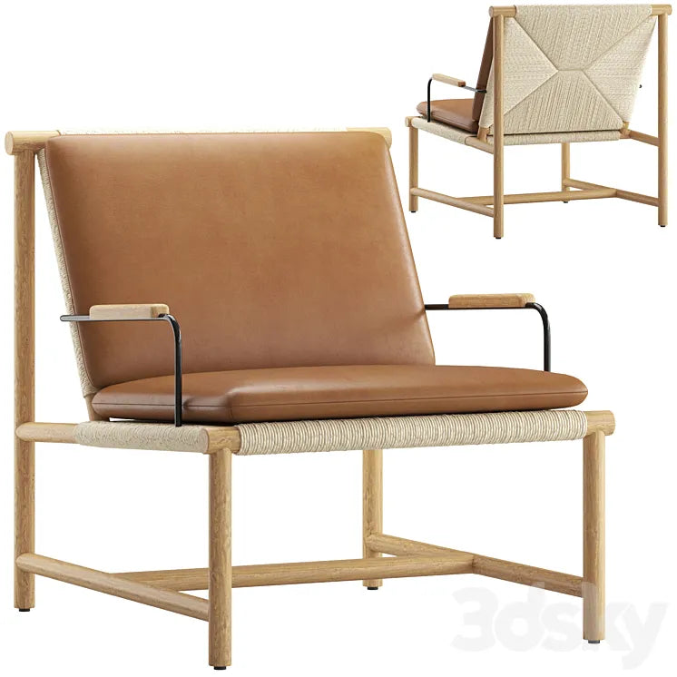 CB2 Anacapa Lounge Chair 3DSMAX Model