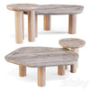 CB2: El-Verano - Coffee and Side Table 3DSMAX Model