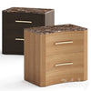 CB2 Kingsbury Curved Marble Nightstand Bedside Table 3DSMAX Model