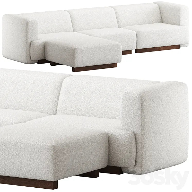 CB2 Terrain Sectional Sofa2 3DSMAX Model