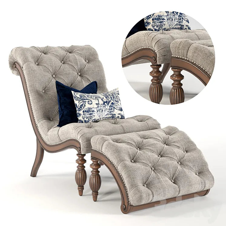 Celya Chaise Lounge chair 3DSMAX Model