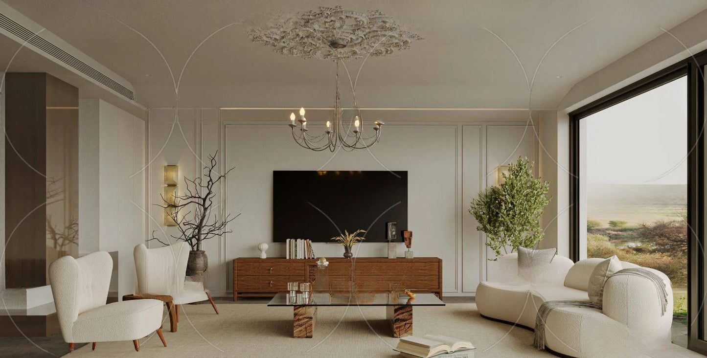 WABI SABI STYLE 3D MODELS – LIVING ROOM – 0073