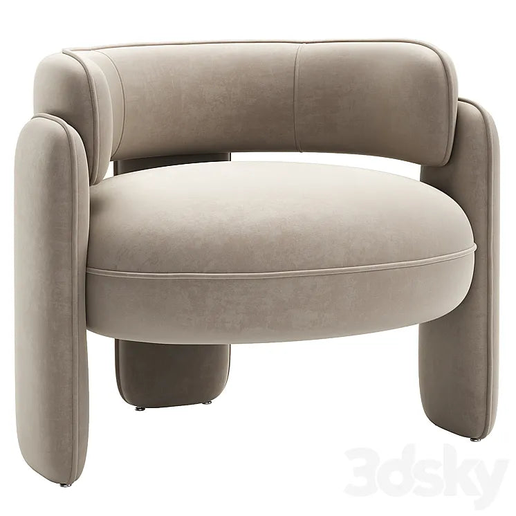 Chair Chaplin / Eichholtz 3DSMAX Model