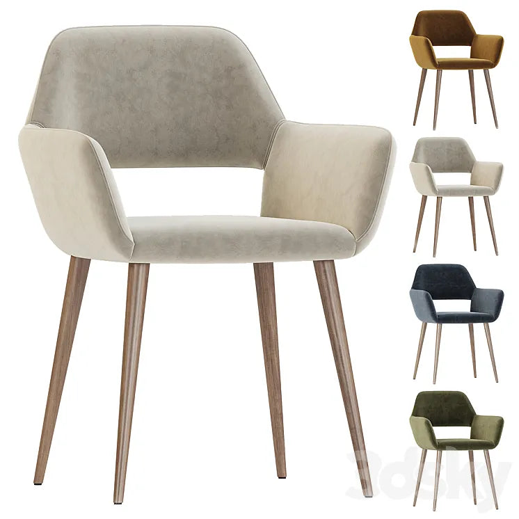Chair Cromwell beige 3DSMAX Model