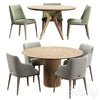Chair Form Leather Sofaclub PALAIS ROYAL Table Clark Table 3DSMAX Model