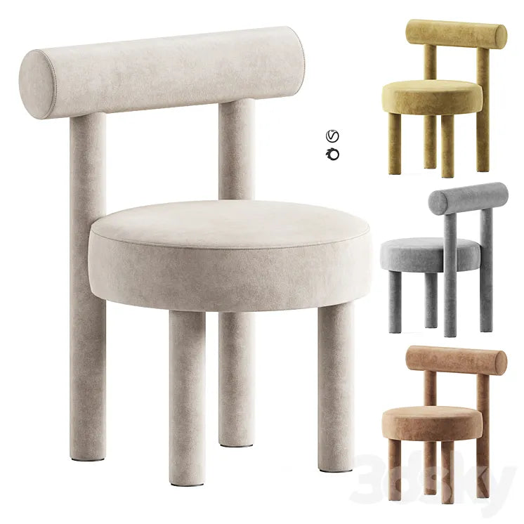 Chair Gropius CS1 3DSMAX Model