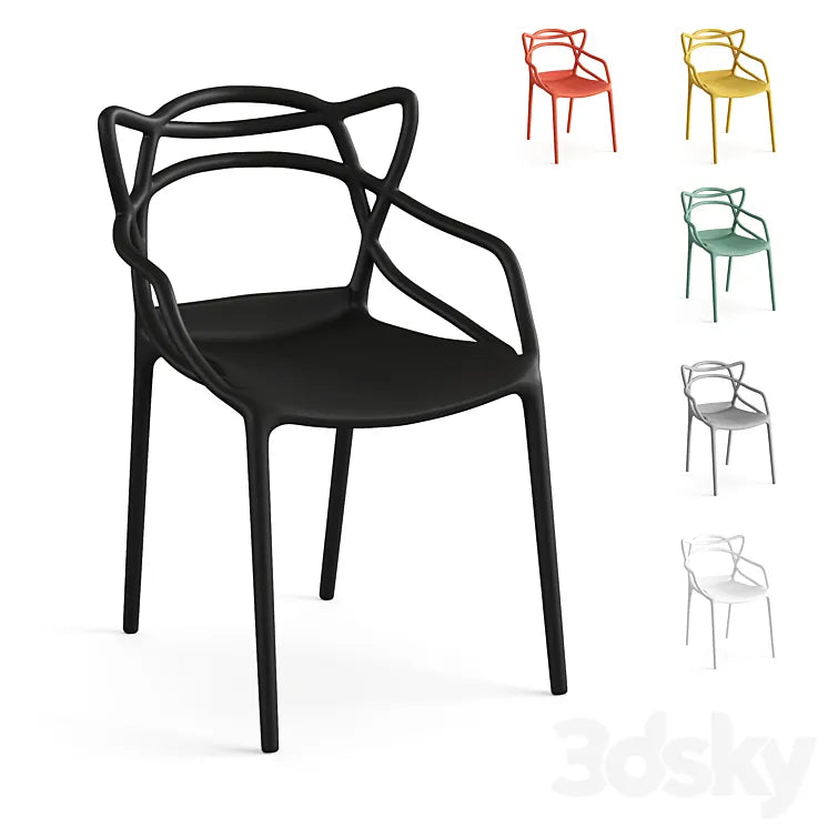 chair Kartell Masters 3DSMAX Model