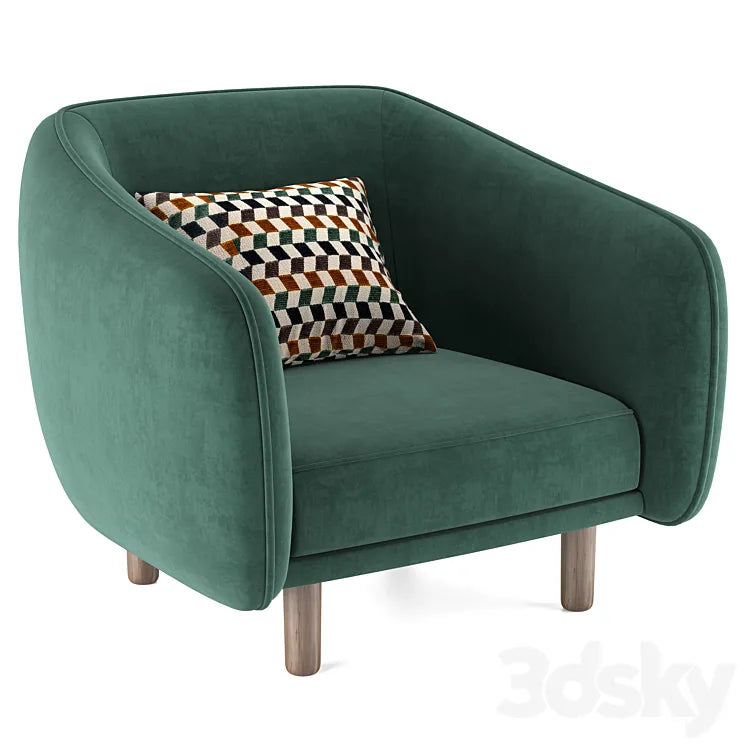 Chair Korens 3DSMAX Model