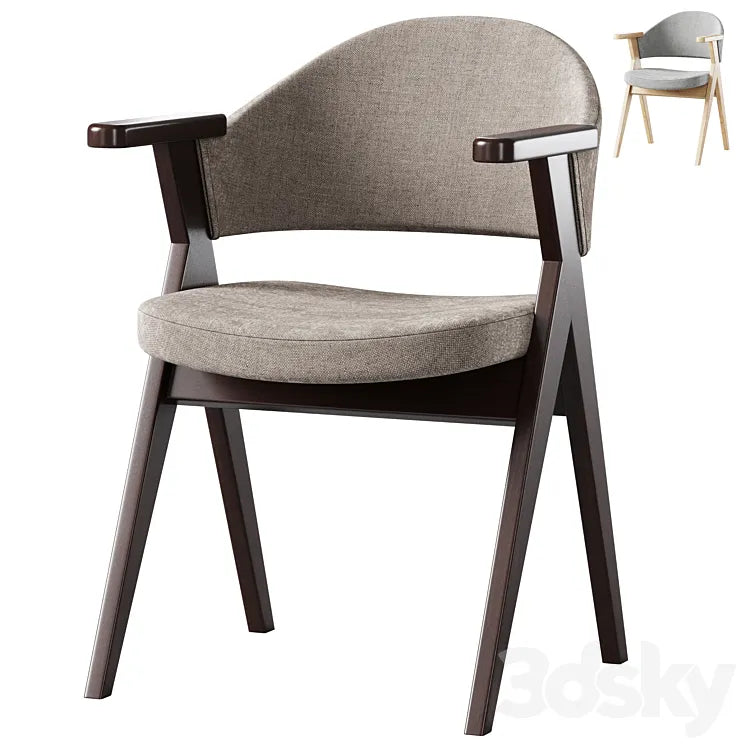 Chair Lester by deephouse 3DSMAX Model