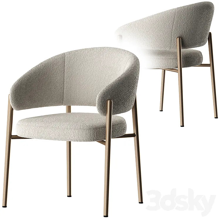 Chair LINDA 3DSMAX Model