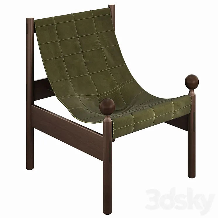 Chair Ouro Preto 3DSMAX Model