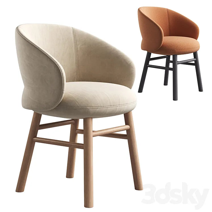 Chair POTTOLO by ALKI 3DSMAX Model