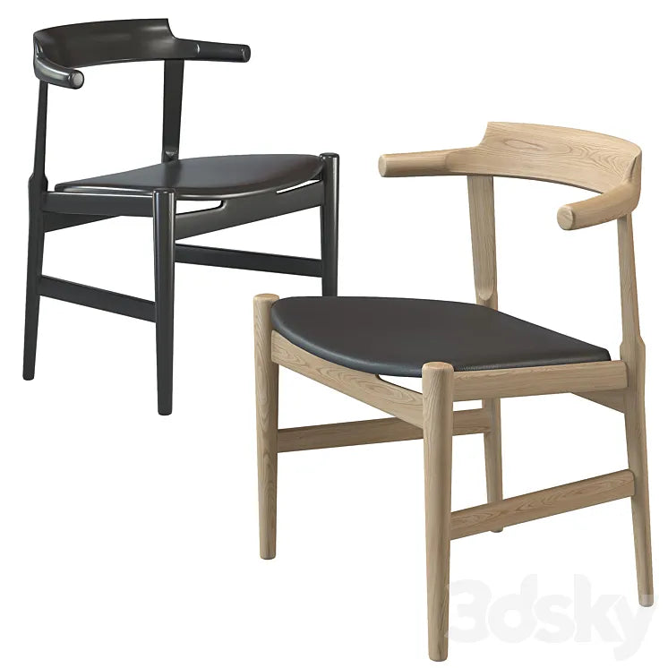 Chair PP58 by Hans J. Wegner 3DSMAX Model