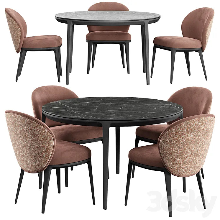 Chair Shel Konyshev PLAYGROUND MODERN Table 3DSMAX Model
