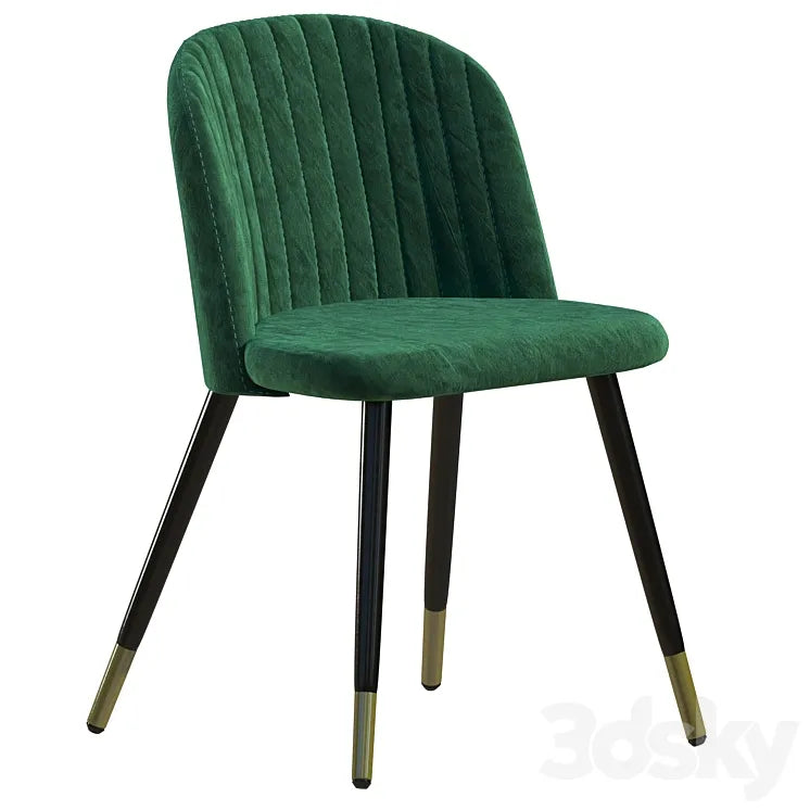 Chair Woodville 11610 Gabi dark green 3DSMAX Model