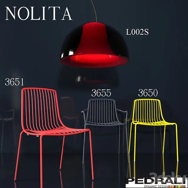 Chairs Nolita by Pedrali 3dsMax Model