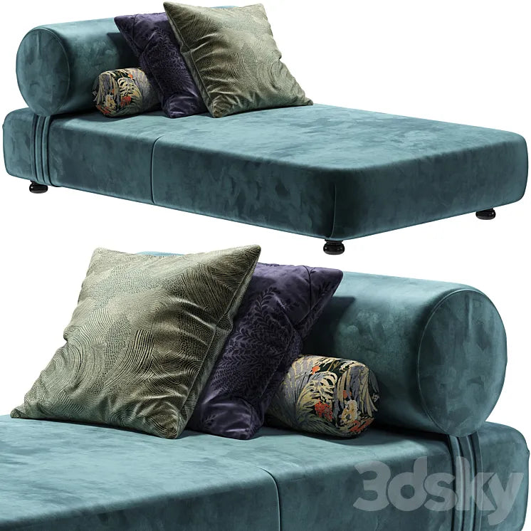 Chaises longues Moroso Mezze 3DSMAX Model