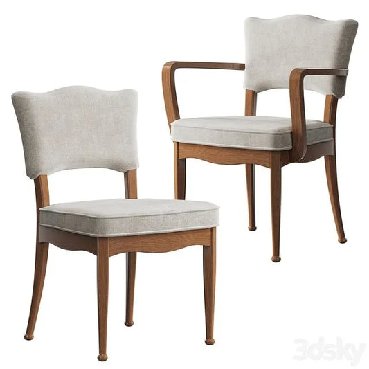 Charleston Dining Chair 3dsMax Model